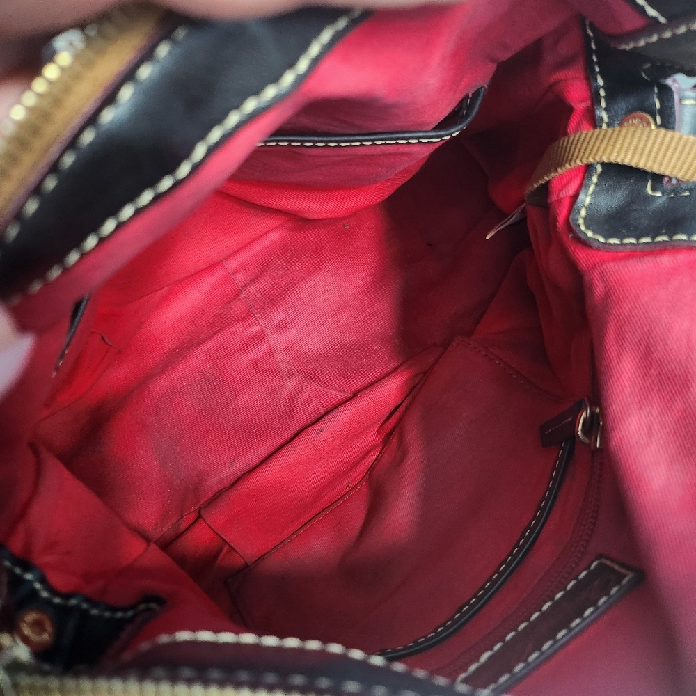 Dooney & Bourke Shoulder leather bag - Picture 5 of 8